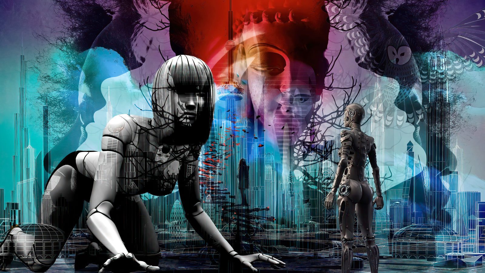 Ai Deep Look @ Self by Wildcard