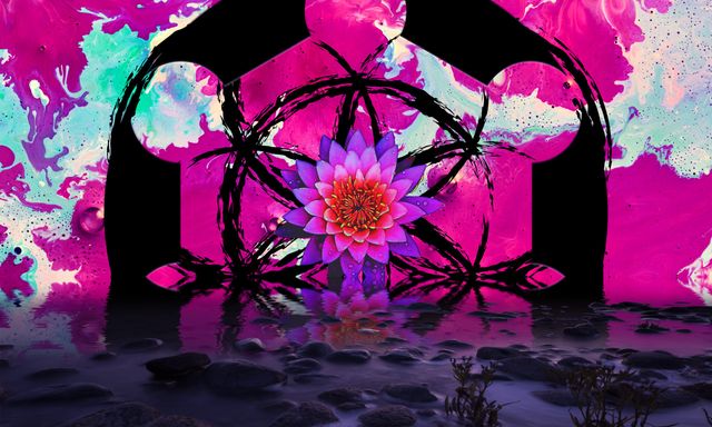 Buddha-Lotus-Pink by Wildcard