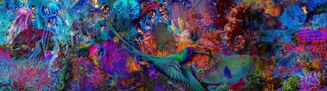Flight-of-the-Underwater-Hummingbird by Wildcard