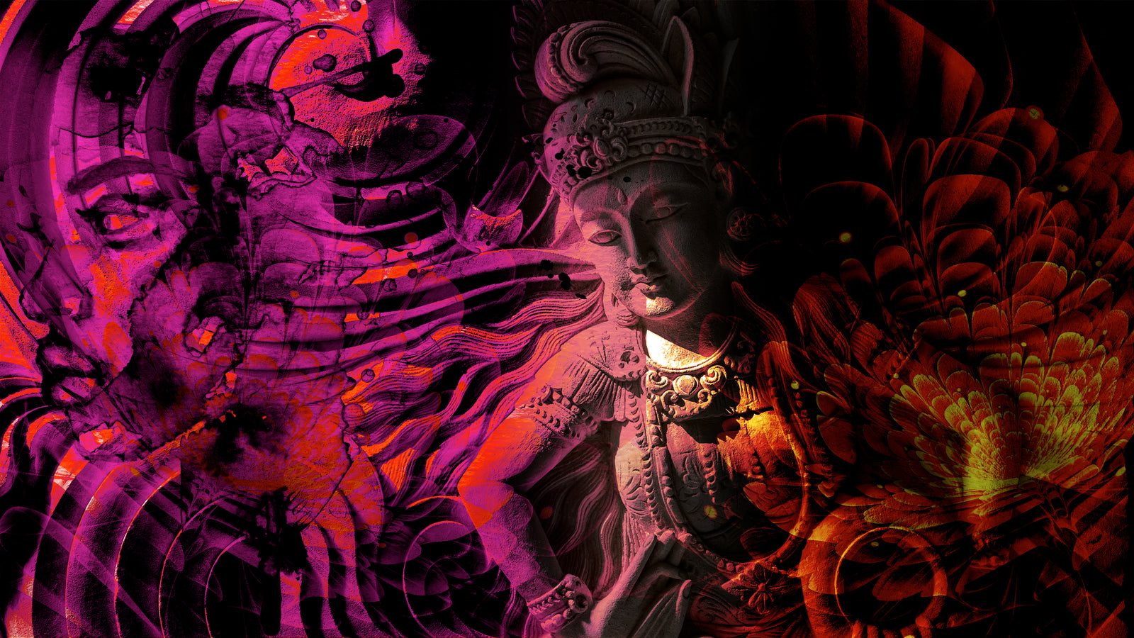 Lady Buddha by Wildcard