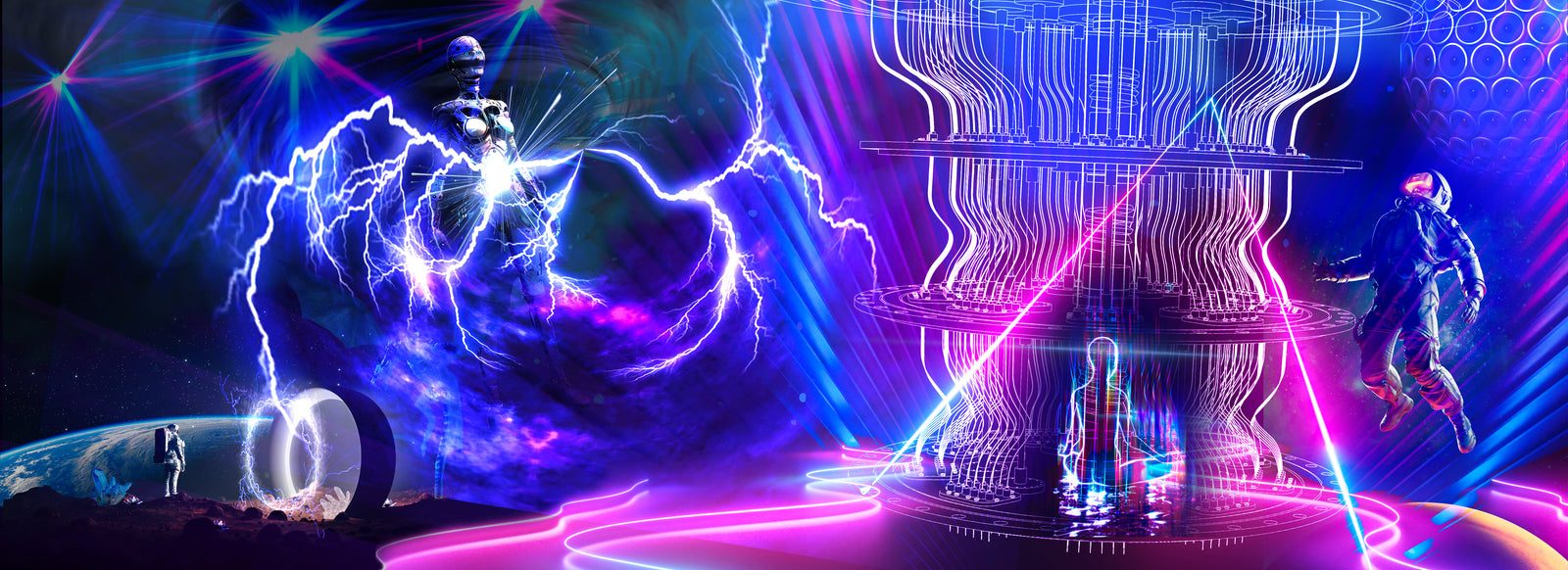 Meditative Vortex of Ai by Wildcard
